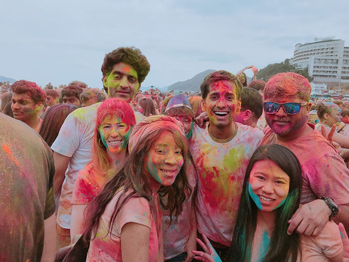  
Holi Hai is a traditional festival originating from India that welcomes spring.
